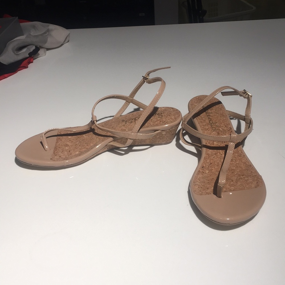 NWOT Splendid Patent Leather Sandals